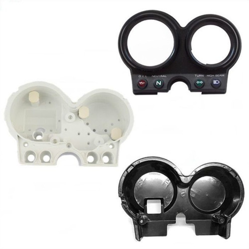 Conjunto Carcaça Painel Moto Cb500 Cb 500 Até 2005 Kit C/ 3 Peças Mod Original