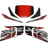 Kit Adesivos Faixa Moto Xr 200 Branca 2002 ( Jogo Adesivo ) - Jotaesse