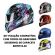 Kit Reparo Orelha Fixação Da Viseira Capacete Bieffe B12 B40