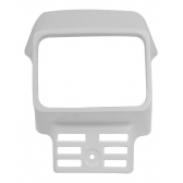 Carenagem Capa Frontal Farol Moto Dt 180 Dtn 180 Branca Modelo Original Branco - Branca