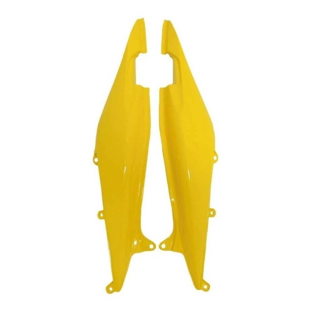 Rabeta Lateral Traseira Moto Cb 300 R Amarela Model Original - Amarelo topázio 2012 2013