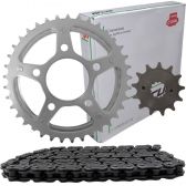 Kit Relação Transmissão Cbx 250 Twister Até 2008 ( Corrente Com Retentor / Coroa / Pinhão ) - Scud