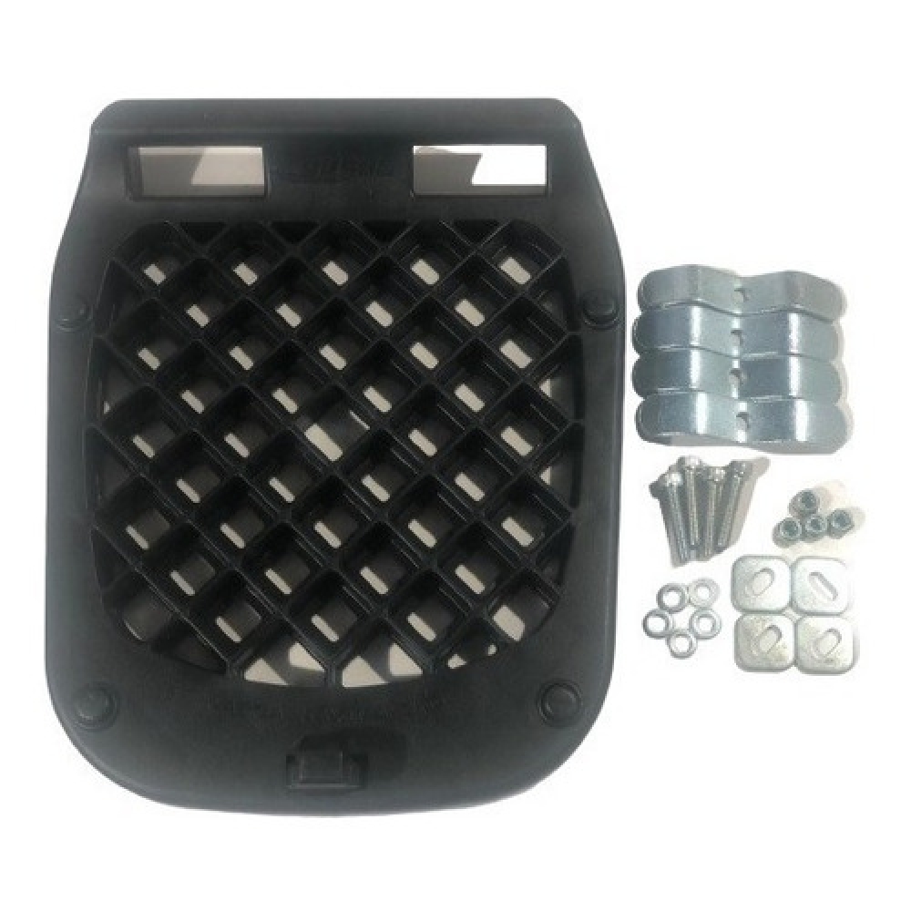 Base Suporte Fixação Bau Bauleto Taurus 29 / 35 Litros C/ Kit Fixação - KIT
