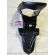 Paralama Suporte Placa Moto Nxr Bros 160 Traseiro Original Honda - Preto