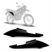 Carenagem Tampa Lateral Moto Xre 190 Preta 2016 2017 2018 2019 2020 2021 Modelo Original