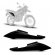 Carenagem Tampa Lateral Moto Xre 190 Preta 2016 2017 2018 2019 2020 2021 Modelo Original