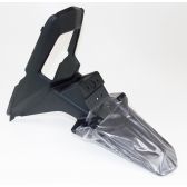 Paralama Suporte Placa Moto Xre 190 Traseiro Original Honda - Preto