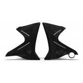 Carenagem Aba Lateral Tanque Moto Xtz 125 Xtz125 Preta Direita + Esquerda Modelo Original - Paramotos