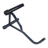 Protetor Motor Perna Mata Cachorro Pop 110 Pop110 Reforço P/ Manobras Gaiola Grau - Aurorense - Preto