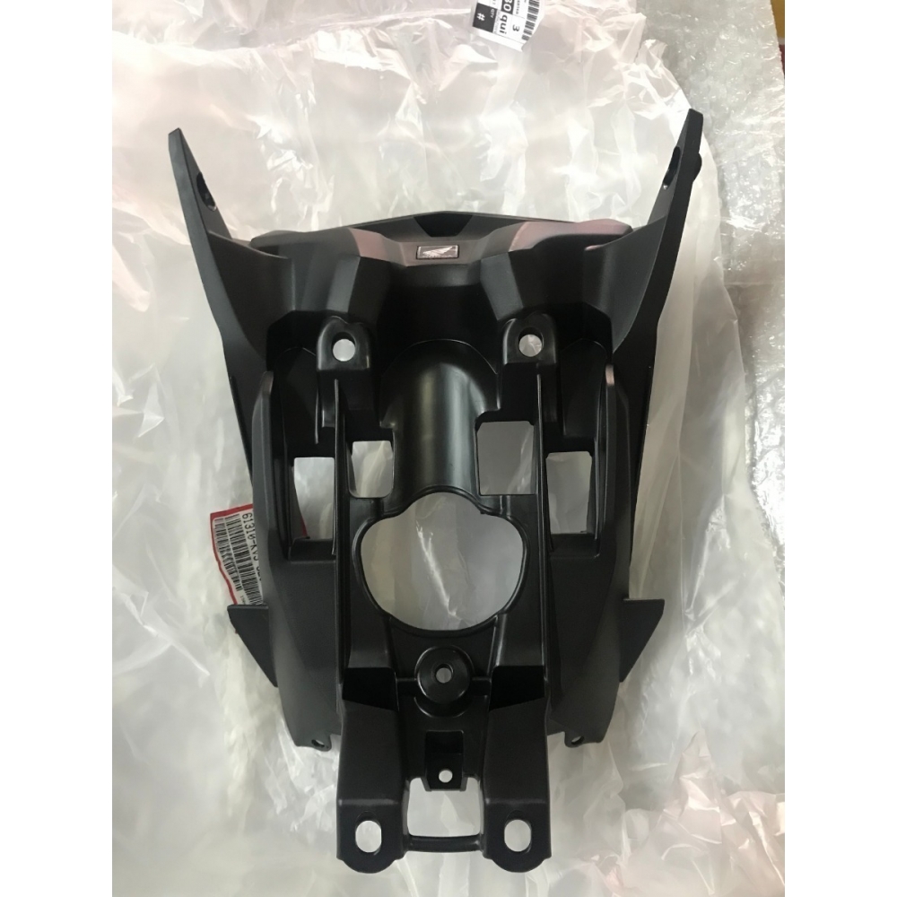 Carenagem Tampa Traseira Painel Suporte Farol Moto Titan 160 Ex 2016 2017 2018 2019 2020 Original Honda - Preta