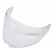 Viseira Capacete Helt 978 Polar / Helt 981 Avante Class Cristal Transparente Anti Risco Original - Cristal Transparente
