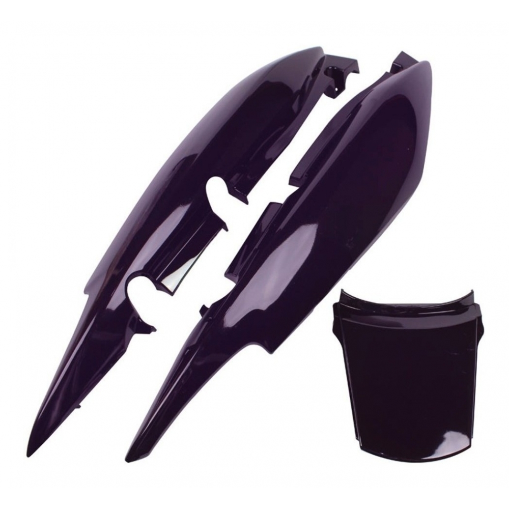 Rabeta Moto Cg Fan 125 Roxa 2011 2012 Carenagem Traseira Modelo Original Roxo