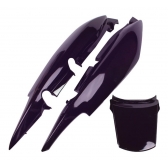 Rabeta Moto Cg Fan 125 Roxa 2011 2012 Carenagem Traseira Modelo Original Roxo