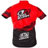 Camisa Camiseta Blusa Caminhada Corrida Ciclismo Bike Line Pro Tork - Vermelha / Preta