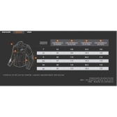 Jaqueta Masculina Moto Impermeável X11 Evo 4 Esportiva C/ Proteção Para Motociclista Preta - Preto