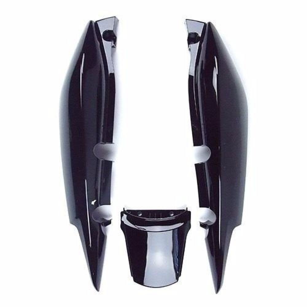 Rabeta Moto Cg Fan 125 Preta 2009 2010 2011 2012 2013 Carenagem Traseira Modelo Original