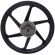 Roda Liga Leve Magnésio Moto Titan 150 Fan 150 até 2013 ( Freio a Disco ) 6 Pontas Scud - Preta
