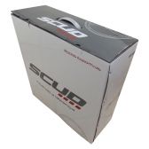 Roda Liga Leve Magnésio Moto Titan 150 Fan 150 até 2013 ( Freio a Disco ) 6 Pontas Scud - Preta