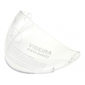 Viseira Capacete Aberto Helt Teen / Sprint Cristal Incolor Original Anti Risco