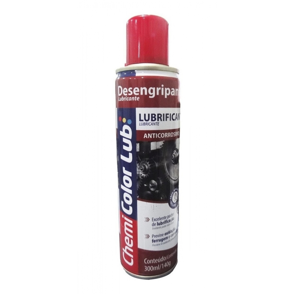 Óleo Desengripante Lubrificante Spray Limpeza Corrente Moto Bike - 200 ml