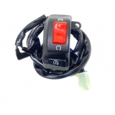 Botão Interruptor Partida Mata Moto Fazer 250 2016 2017 Fz250a 2018 2019 2020 2021 2022 Lado Direito Modelo Original