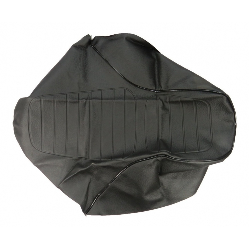 Capa De Banco Moto Rx 180 1982 1983 1984 Mod Original C/ Escrita Yamaha - Preto
