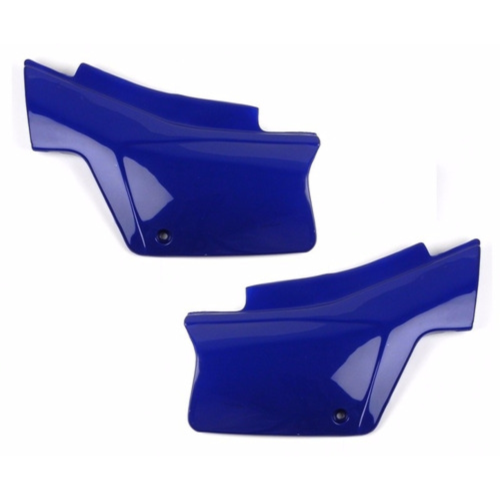 Par De Carenagem Tampa Lateral Honda Xlx250 Xlx 250 Xl 250 Xl 250r Azul Escuro