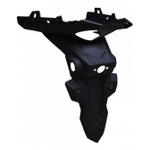 Paralama Traseiro Moto Titan 160 Ex 2016 2017 Suporte Placa Modelo Original Preto