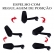 Par Espelho Retrovisor Esportivo Vermelho Universal P/ Motos