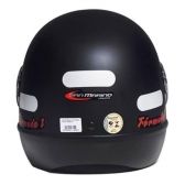 Capacete Fechado Taurus San Marino Formula 1R Viseira 2mm - Preto Fosco