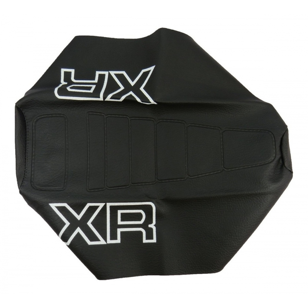 Capa De Banco Mobilete Caloi Xr Frisada C/ Escrita Mod Original Preta - Preto
