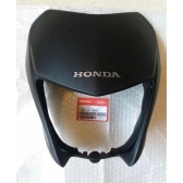 Mascara Frontal Do Farol Xre300 Xre 300 2009 2010 2011 2012 2013 2014 2015 Carcaça Preta Original Honda - Preto