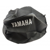 Capa De Banco Moto Rx 125 1979 1980 1981 1982 Mod Original C/ Escrita Yamaha - Preto