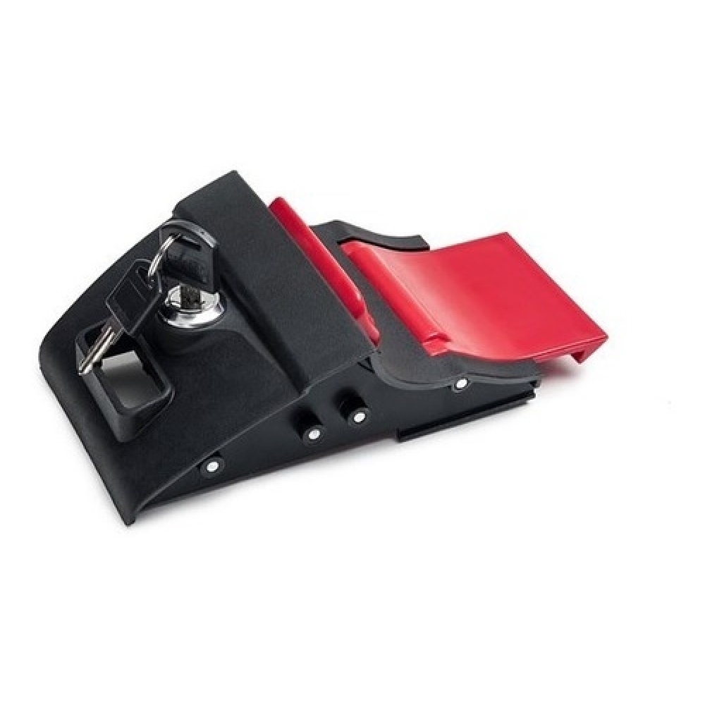 Fechadura Tranca Trava Bau Bauleto aurus 29 L E 35 Litros C/ 2 Chaves - Completa