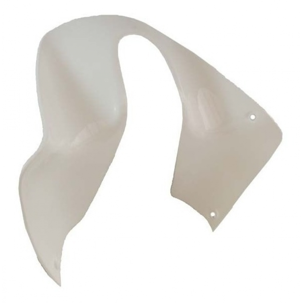 Aba Pescoço Frontal Central Tanque Moto Xr200 Xr 200 Branca Carenagem Modelo Original - Branco