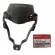 Carenagem Mascara Farol Xre 190 Xre190 Carcaça Central Original Honda Preta