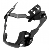 Carenagem Capa Frontal Farol Moto Fazer 250 Fz25 2022 2023 2024 Mod Original - Preta