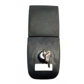 Fechadura Tranca Trava Bau Bauleto Gow G33 G40 C/ 2 Chaves - Completa