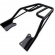 Bagageiro Moto Cb 300 Cb300r Suporte Churrasqueira P/ Bau Bauleto Traseiro Fortuna Preto - Cromado