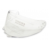 Viseira Capacete Helt 938 New Hippo 2 Nova Geração Cristal Transparente Anti Risco Original - Cristal Transparente