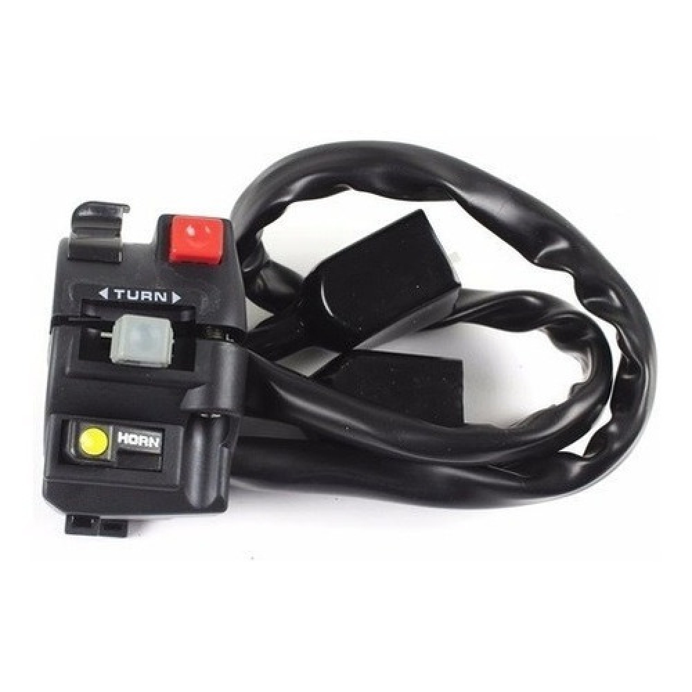 Chave Punho Moto Luz Nx 350 Sahara Interruptor Lado Esquerdo Modelo Original Zouil