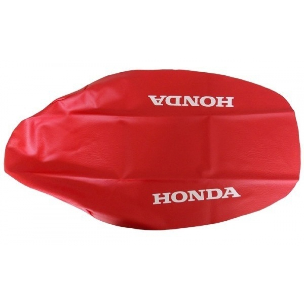 Capa De Banco Moto Xr 250 Tornado Modelo Original Vermelha C/ Escrita Honda - Vermelha