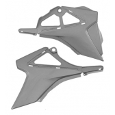 Sub Tampa Lateral Inferior Nxr Bros 150 2011 2012 2013 2014 Cinza Escuro Modelo original Tork