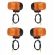 Jogo De Pisca Seta Xr 250 Tornado Xr 200 / Xlr 125 Nxr Bros 125 Bros 150 Até 2012 Kit C/ 4 Piscas Lente Ambar - Modelo Original