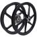 Roda Liga Leve Magnésio Moto Titan 150 Fan 150 até 2013 ( Freio a Disco ) 6 Pontas Scud - Preta