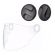 Kit Reparo Botão Trava + Viseira Capacete Aberto New 3 Three New Atomic