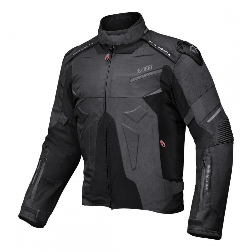 Jaqueta Masculina Moto Impermeável X11 Evo 4 Esportiva C/ Proteção Para Motociclista Preta - Preto