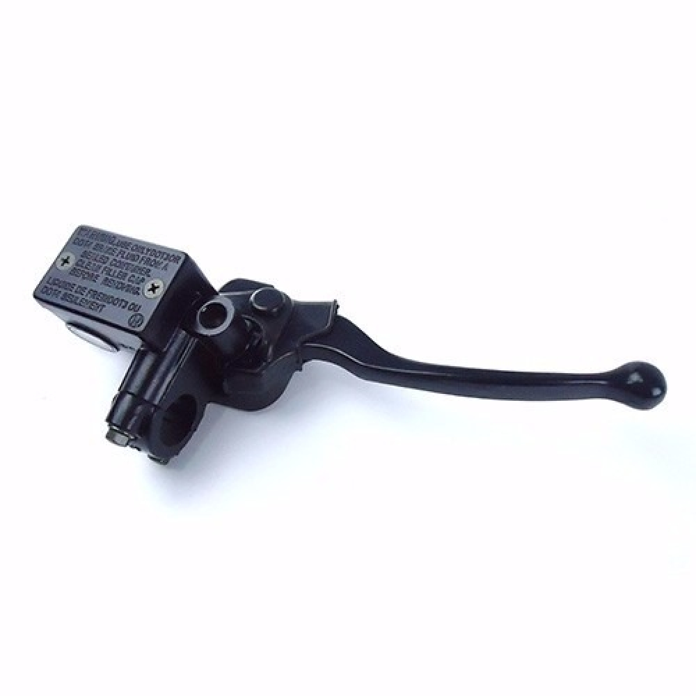 Burrinho Cilindro Mestre Freio Ybr 125 Ed Até 2008 Superior Completo C/ Manete - Preto